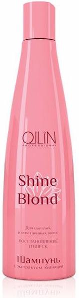 Ollin Shine Blond Шампунь с экстрактом эхинацеи