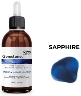 SHOT Gemstone Пигмент для окрашивания волос Сапфир SHOT Gemstone Пигмент для окрашивания волос Сапфир