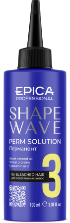 EPICA Professional Shape wave Перманент для осветлённых волос №3 100мл EPICA Professional Shape wave Перманент для осветлённых волос №3 100мл
