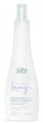 SHOT Simply blond Эликсир многофункциональный для осветленных и мелированных волос 10в1 SHOT Simply blond Эликсир многофункциональный для осветленных и мелированных волос 10в1