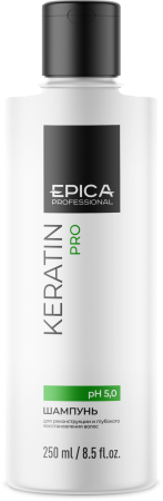 EPICA Professional Keratin PRO Шампунь для реконструкции и глубокого восстановления волос 250мл EPICA Professional Keratin PRO Шампунь для реконструкции и глубокого восстановления волос 250мл