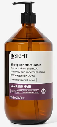 Insight Damaged Hair Шампунь для восстановления поврежденных волос 900мл Insight Damaged Hair Шампунь для восстановления поврежденных волос 900мл