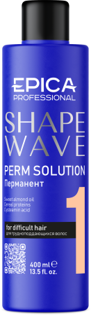 EPICA Professional Shape wave Перманент для трудноподдающихся волос №1 400мл EPICA Professional Shape wave Перманент для трудноподдающихся волос №1 400мл
