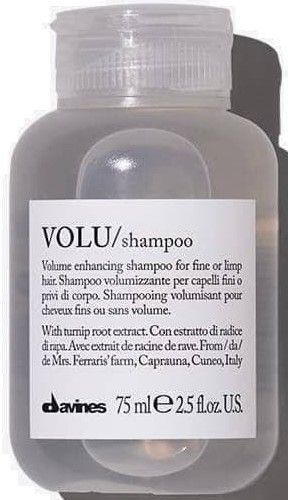 Davines Essential Шампунь для придания объёма волосам VOLU 75мл Davines Essential Шампунь для придания объёма волосам VOLU 75мл