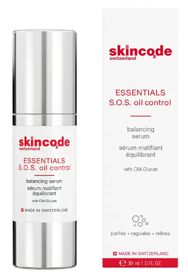 Skinkode Essentials S.O.S oil control Матирующая сыворотка для жирной кожи Skinkode Essentials S.O.S oil control Матирующая сыворотка для жирной кожи
