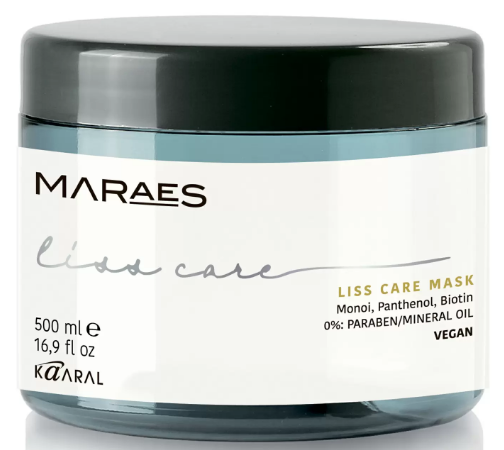 KAARAL Maraes Разглаживающая маска для прямых волос Liss Care 500мл KAARAL Maraes Разглаживающая маска для прямых волос Liss Care 500мл