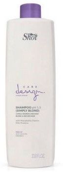 SHOT Simply blond Шампунь для осветленных и мелированных волос 1000мл SHOT Simply blond Шампунь для осветленных и мелированных волос 1000мл
