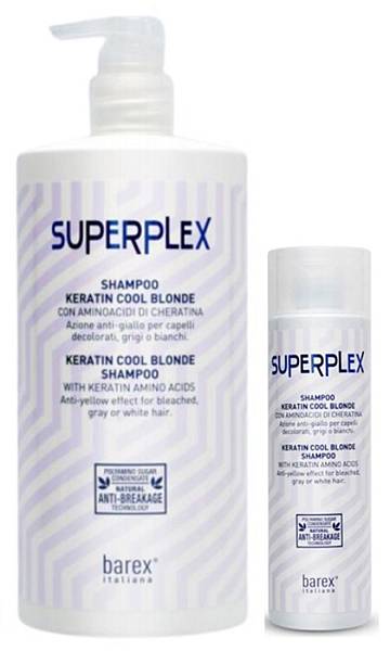 Barex SuperPlex Шампунь для придания холодного оттенка Keratin Cool Blonde