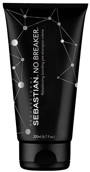 Sebastian No Breaker Кремовый пре-шампунь для восстановления волос 200мл Sebastian No Breaker Кремовый пре-шампунь для восстановления волос 200мл