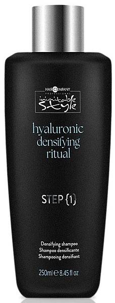 Hair Company Inimitable Style Уплотняющий шампунь с гиалуроновой кислотой для волос (Шаг 1)