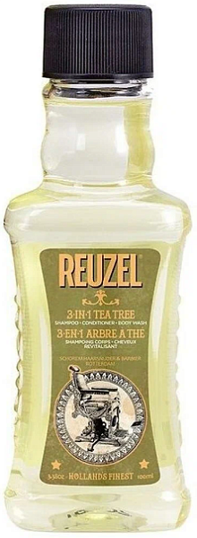 Reuzel Шампунь 3 в 1 Tea Tree Shampoo 100мл