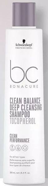 Bonacure Clean Balance Шампунь глубокого очищения