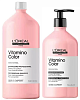 Набор Vitamino Color для окрашенных волос (шампунь 1500мл+кондиционер 750мл), Loreal Professional