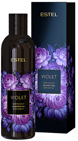 Estel Аромат цвета Цветочный шампунь для волос Violet