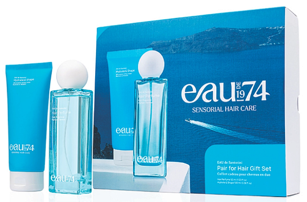 EAUde1974 Набор EAU de Santorini Hair Gift Set (Парфюм 50мл+крем для укладки)