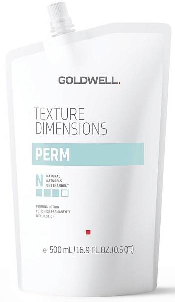 GOLDWELL Texture Dimensions Лосьон для химической завивки натуральных волос Perm N (Natural)