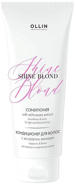 Ollin Shine Blond Кондиционер для волос