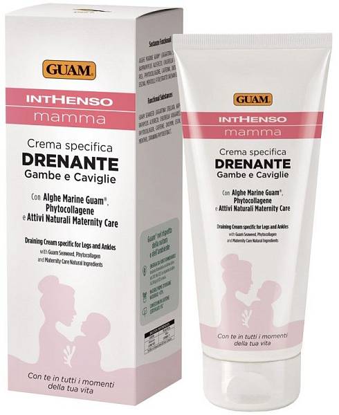GUAM Крем для ног дренажный INTENSO MAMA GUAM Крем для ног дренажный INTENSO MAMA