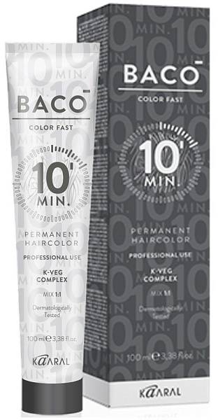 KAARAL Перманентный 10-минутный краситель Baco Color Fast