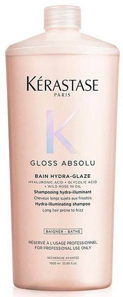 Kerastase Gloss Absolu Увлажняющий шампунь для сияния волос Hydra-Glaze 1000мл