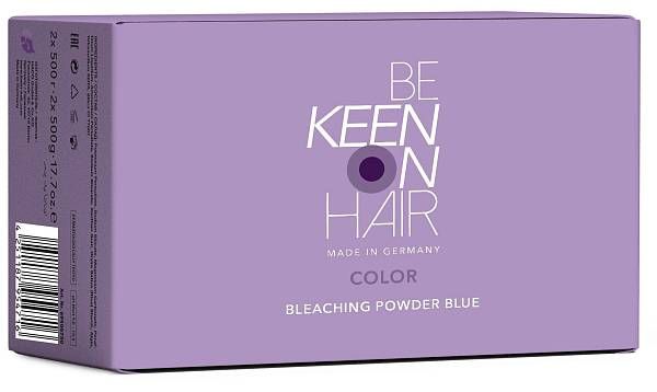 KEEN Блондирующий порошок голубой в коробке Bleaching Powder