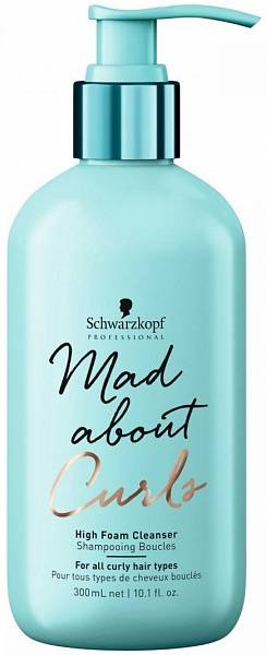 Schwarzkopf Mad About Curls Очищающий крем-шампунь для кудрявых волос