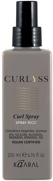 KAARAL CURLYSS Спрей для кудрявых волос Curly Spray KAARAL CURLYSS Спрей для кудрявых волос Curly Spray