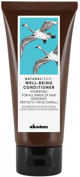 Davines Natural Tech Well Being Увлажняющий кондиционер для здоровья волос 60мл Davines Natural Tech Well Being Увлажняющий кондиционер для здоровья волос 60мл