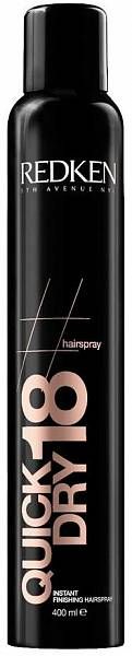 Redken Spray Спрей мгновенной фиксации для завершения укладки волос Quick Dry 18