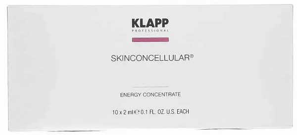 KLAPP SKINCONCELLULAR Энергетический ампульный концентрат Energy Concentrate KLAPP SKINCONCELLULAR Энергетический ампульный концентрат Energy Concentrate