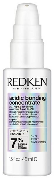 Redken Acidic Bonding Concentrate Кислотная укрепляющая сыворотка 45мл