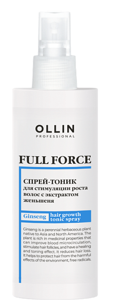 Ollin Full Force Спрей-тоник для стимуляции роста волос Ollin Full Force Спрей-тоник для стимуляции роста волос