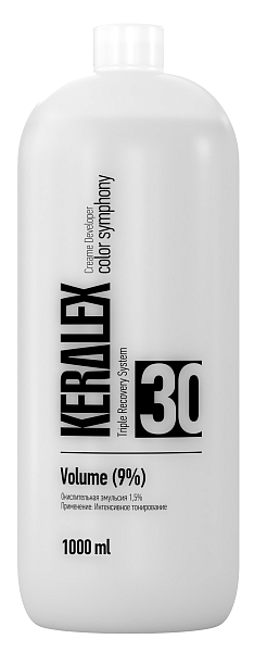 KERALEX Окислительная эмульсия 9%/30vol 1000мл KERALEX Окислительная эмульсия 9%/30vol 1000мл