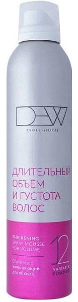 DEW Спрей мусс уплотняющий для объема