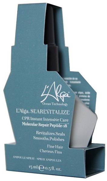 L′Alga CPR Peptide-18 Ампула-спрей оживляющая с Пептидом-18 для тонких волос 15мл