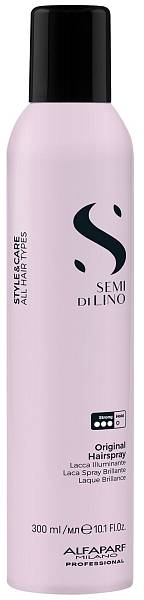 ALFAPARF Semi di Lino Style&Care Лак для волос сильной фиксации Original Hairspray ALFAPARF Semi di Lino Style&Care Лак для волос сильной фиксации Original Hairspray