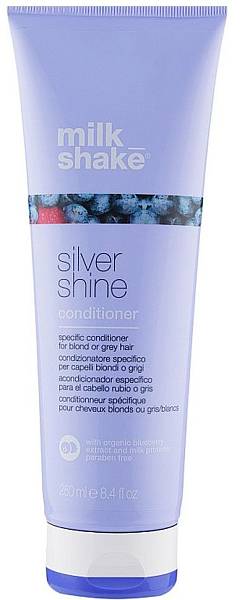 Milk Shake Silver Shine Кондиционер для осветленных и седых волос 250мл Milk Shake Silver Shine Кондиционер для осветленных и седых волос 250мл