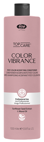 Lisap MilanoTop Care Color Vibrance Окисляющий кондиционер после окрашивания