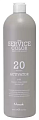 Активатор для окрашивания волос Service color 20vol/6%, NOOK