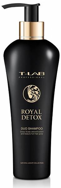 T-Lab Royal Detox DUO шампунь для абсолютной гладкости волос