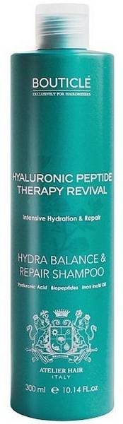 Bouticle Atelier Hair Hyaluronic Peptide Therapy Revival Увлажняющий шампунь для сухих и поврежденных волос