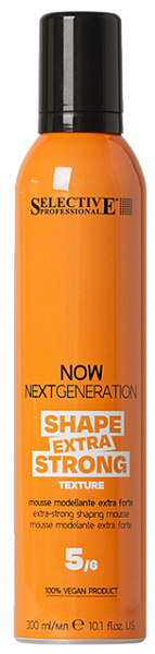 Selective NOW NEXT GENERATION Моделирующий мусс экстрасильной фиксации SHAPE EXTRA STRONG