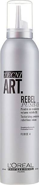 Loreal TecniArt Пудровый мусс для объема волос Rebel Push Up Hair