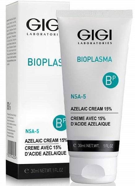 GIGI Bioplasma Крем с 15% азелаиновой кислотой для жирной кожи Azelaic Cream GIGI Bioplasma Крем с 15% азелаиновой кислотой для жирной кожи Azelaic Cream