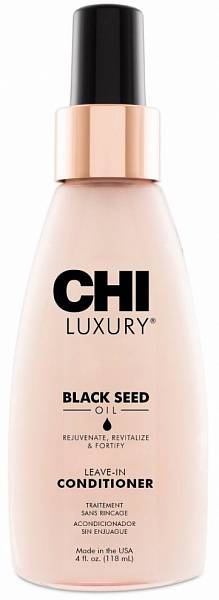 CHI Luxury Лёгкий несмываемый кондиционер с маслом семян чёрного тмина