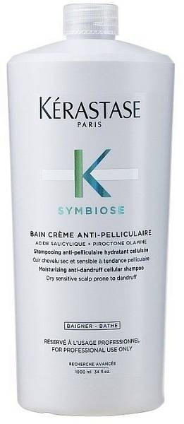 Kerastase Symbiose Шампунь против перхоти для сухой кожи головы Bain Crème Anti-Pelliculaire 1000мл Kerastase Symbiose Шампунь против перхоти для сухой кожи головы Bain Crème Anti-Pelliculaire 1000мл