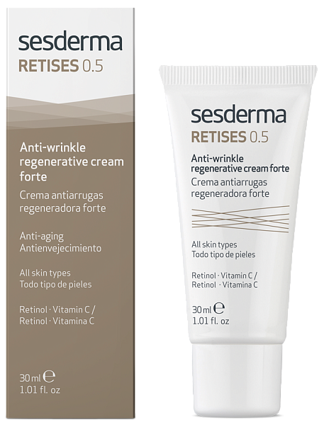 Регенерирующий крем против морщин форте 050% SESDERMA RETISES Регенерирующий крем против морщин форте 050% SESDERMA RETISES
