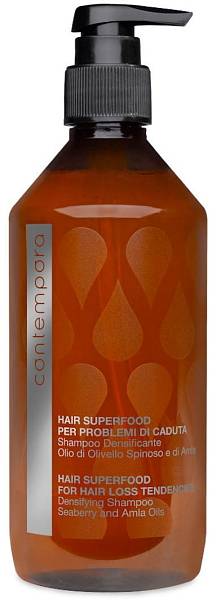 Barex Contempora Уплотняющий шампунь с маслом облепихи и маслом амлы