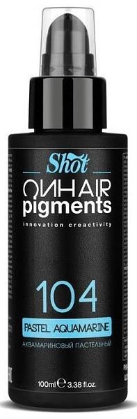 SHOT ON HAIR PIGMENTS Пастельные пигменты для тонирования волос Аквамариновый пастельный SHOT ON HAIR PIGMENTS Пастельные пигменты для тонирования волос Аквамариновый пастельный