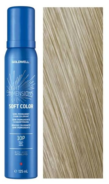 GOLDWELL Мягкая тонирующая пенка для волос Lightdimensions Soft Color 10P